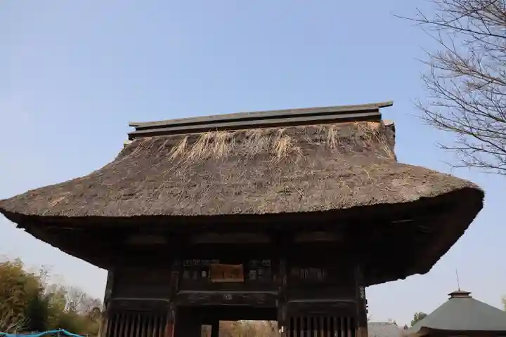永福寺 童子堂の山門・神門