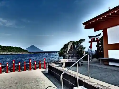 射楯兵主神社の景色