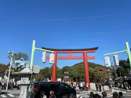鶴岡八幡宮の鳥居