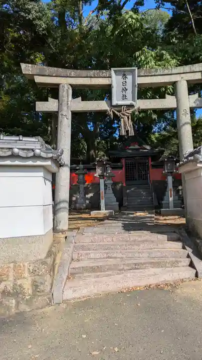 春日神社(山城町北河原古屋敷鎮座)(京都府)