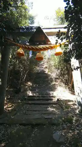 鼻節神社の鳥居