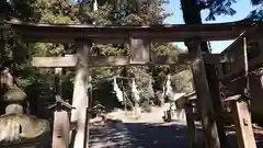 村檜神社の鳥居