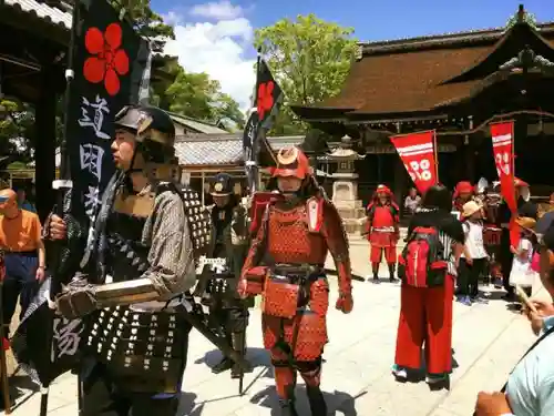 道明寺天満宮のお祭り