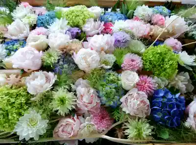 江南神社の手水舎