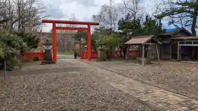 輪西神社の鳥居
