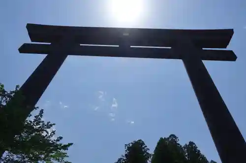 大斎原（熊野本宮大社旧社地）の鳥居