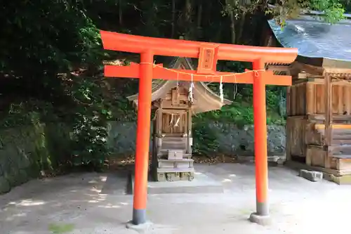 石見国一宮　物部神社の鳥居