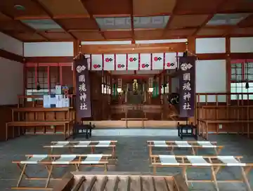 國魂神社の本殿・本堂