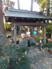 馬場氷川神社の手水