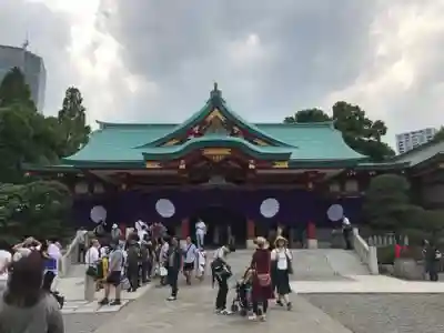 日枝神社の本殿・本堂