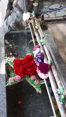 星置神社の手水舎