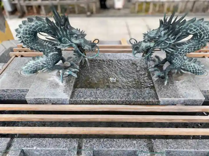 大國魂神社の手水舎