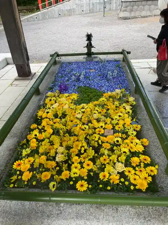 住吉神社の手水舎
