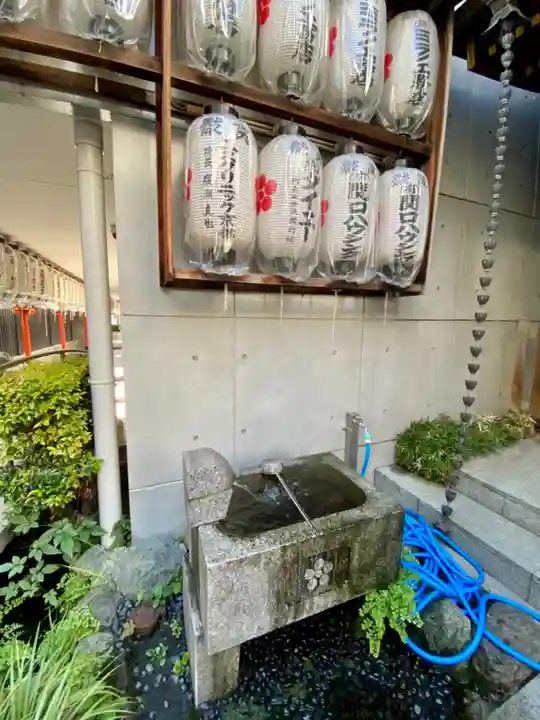 火除天満宮の手水舎