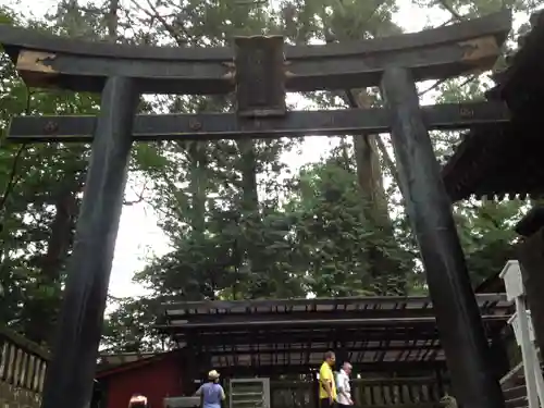 日光東照宮の鳥居