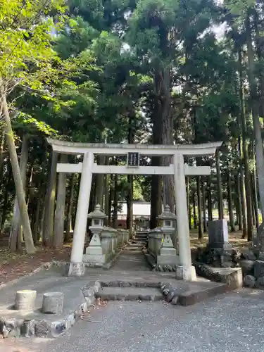 山宮浅間神社の鳥居