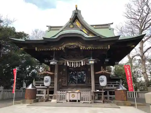 白旗神社の本殿・本堂
