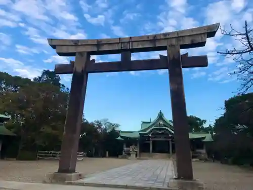 豊國神社の鳥居