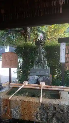 岐阜善光寺の手水