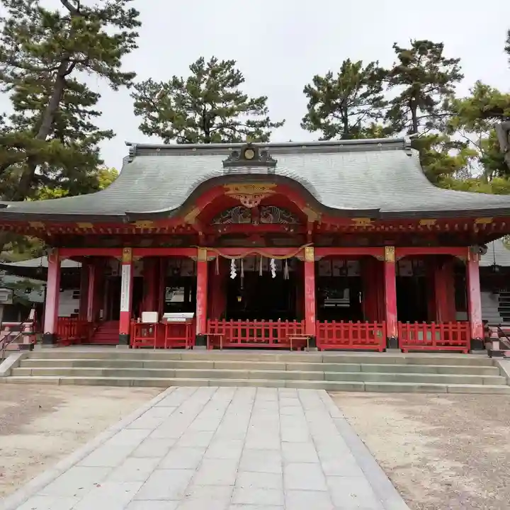 長田神社の本殿・本堂