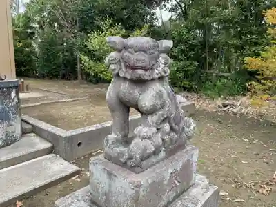 岩野見社の狛犬