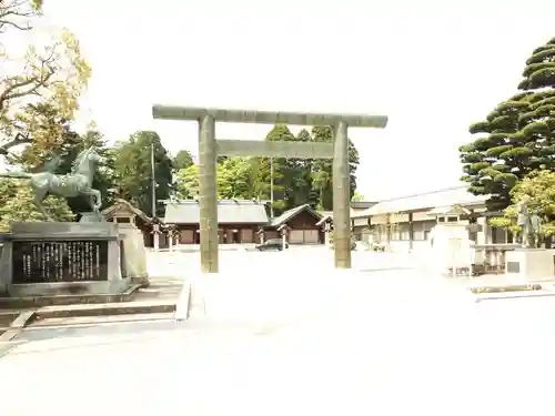 石川護國神社の鳥居