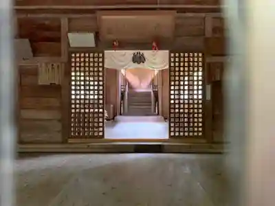 西原神社の本殿・本堂