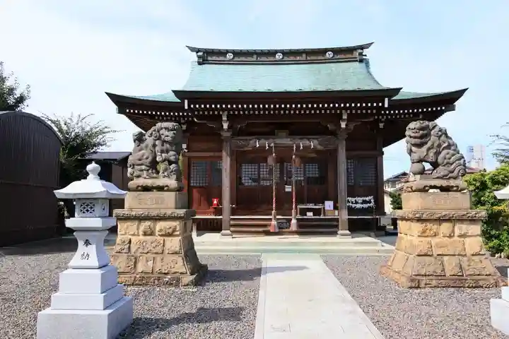 熊野福藏神社の狛犬