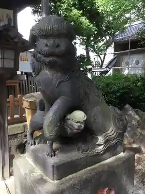 七社神社の狛犬