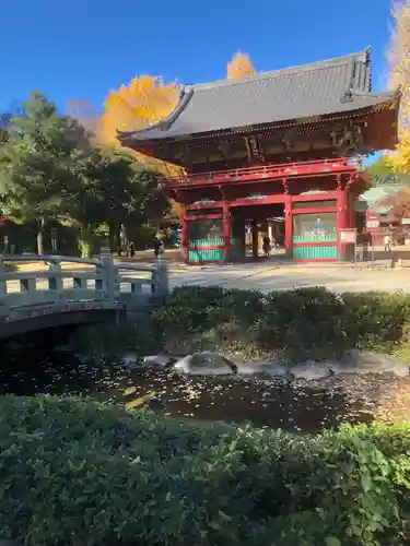 根津神社の御朱印