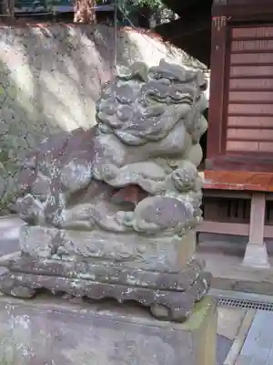 五所神社の狛犬