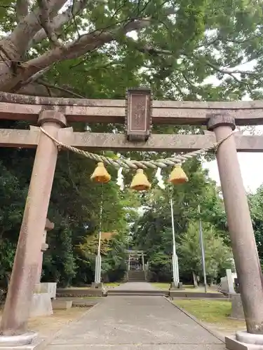 清水八幡神社の鳥居