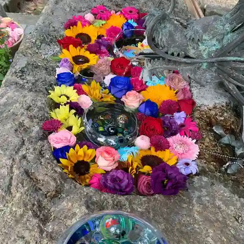 彌都加伎神社の手水舎