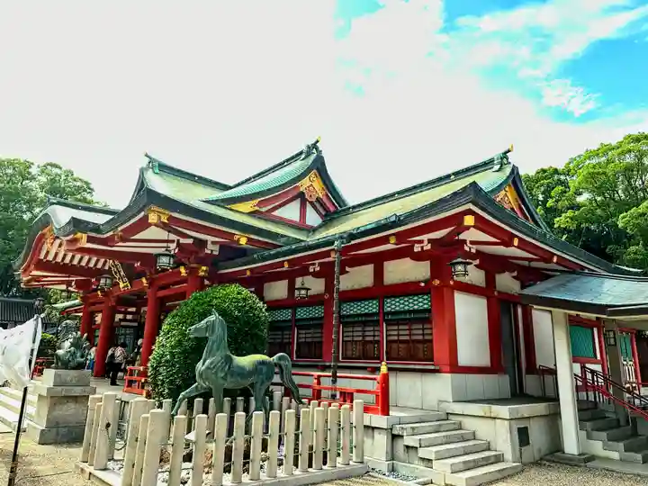 西宮神社の本殿・本堂