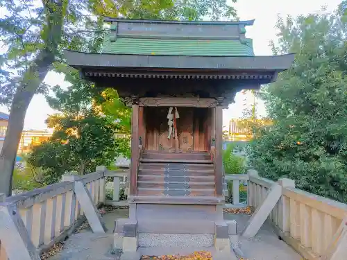 八幡社の本殿・本堂