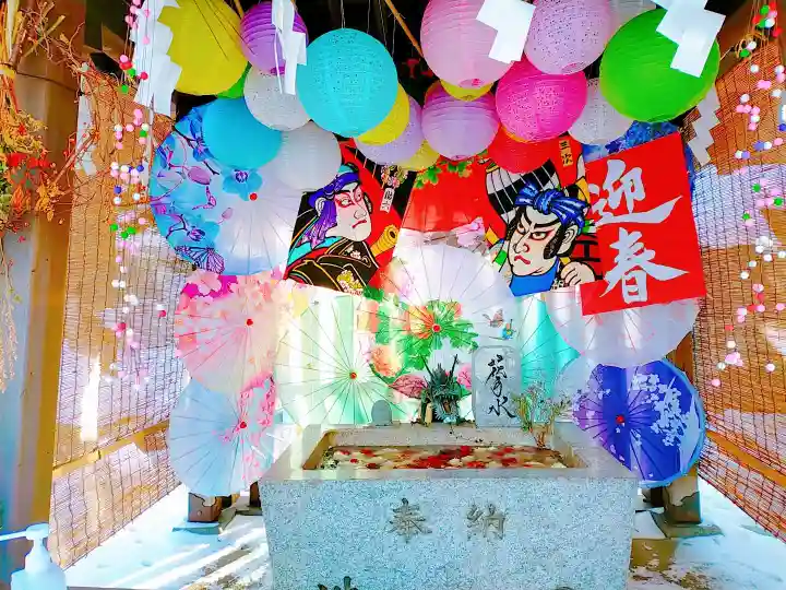 札幌諏訪神社の手水舎