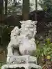 階見八幡神社の狛犬
