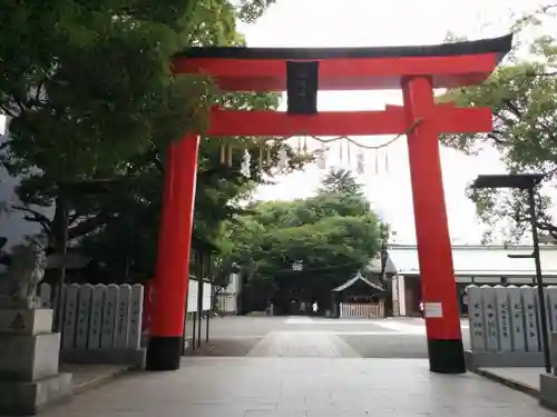 開口神社の鳥居