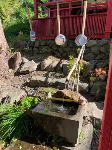 鹿角八坂神社の手水舎