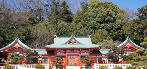 足利織姫神社の本殿