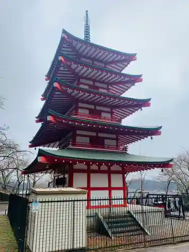 新倉富士浅間神社(山梨県)