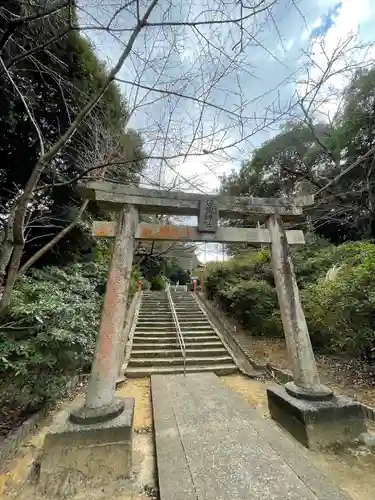 埴生神社の鳥居