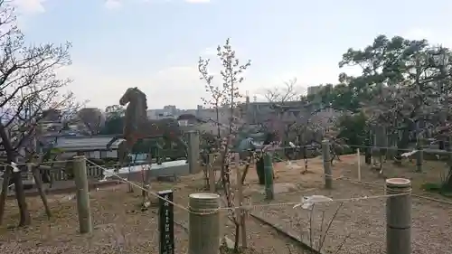 岡崎天満宮の狛犬