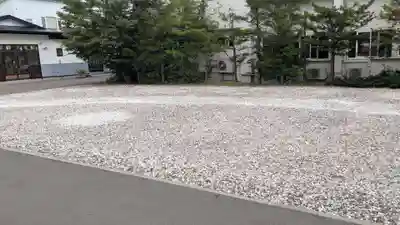 釧路八幡宮の庭園