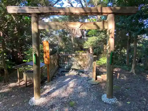 伊射波神社の鳥居