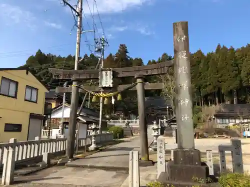 伊夜比咩神社の鳥居