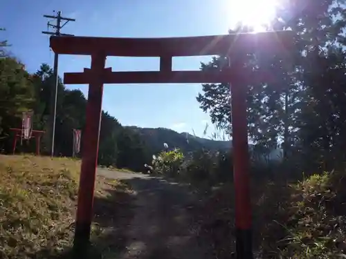 赤岩尾神社の鳥居