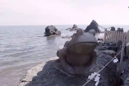 二見興玉神社の狛犬