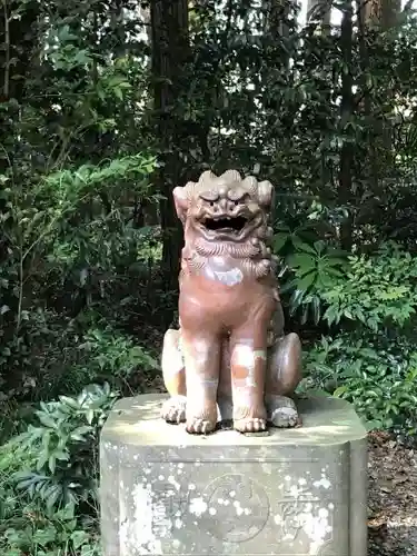 常磐神社の狛犬