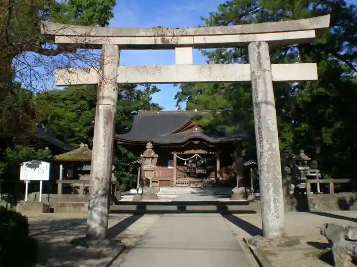 松江神社の鳥居